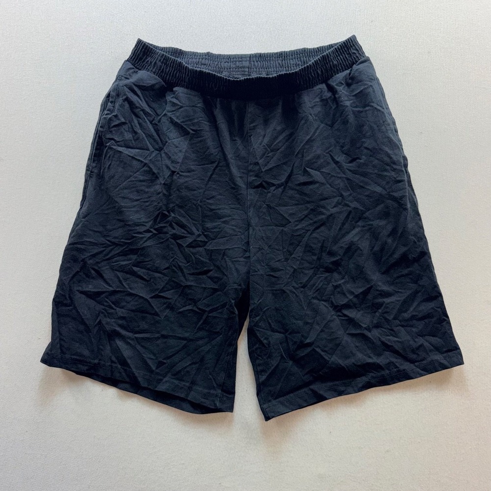 Ideology Athletic Shorts Mens Medium Black Good Lightweight Elastic 16542